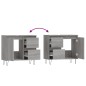 vidaXL Badschrank Grau Sonoma 65x33x60 cm Holzwerkstoff vidaXL Badschrank Grau Sonoma 65x33x60 cm Holzwerkstoff