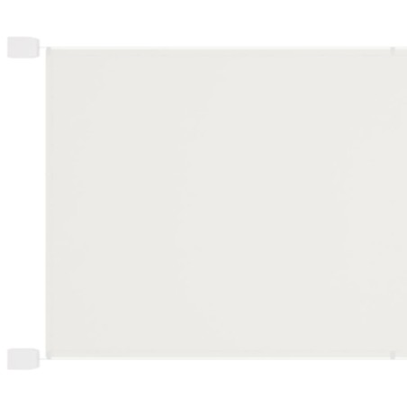 vidaXL Senkrechtmarkise Weiß 100x360 cm Oxford-Gewebe