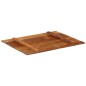 vidaXL Tischplatte Rechteckig 70x90 cm 15-16 mm Altholz Massiv vidaXL Tischplatte Rechteckig 70x90 cm 15-16 mm Altholz Massiv