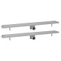 vidaXL Lineare Duschrinnen 2 Stk. 930 x 140 mm Edelstahl vidaXL Lineare Duschrinnen 2 Stk. 930 x 140 mm Edelstahl