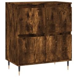 vidaXL Sideboard Räuchereiche 60x35x70 cm Holzwerkstoff