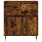 vidaXL Sideboard Räuchereiche 60x35x70 cm Holzwerkstoff vidaXL Sideboard Räuchereiche 60x35x70 cm Holzwerkstoff