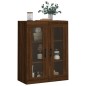 vidaXL Wandschrank Braun Eichen-Optik 69,5x34x90 cm vidaXL Wandschrank Braun Eichen-Optik 69,5x34x90 cm