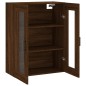 vidaXL Wandschrank Braun Eichen-Optik 69,5x34x90 cm vidaXL Wandschrank Braun Eichen-Optik 69,5x34x90 cm