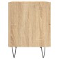vidaXL Nachttisch Sonoma-Eiche 40x35x47,5 cm Holzwerkstoff vidaXL Nachttisch Sonoma-Eiche 40x35x47,5 cm Holzwerkstoff