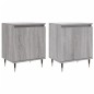 vidaXL Nachttische 2 Stk. Grau Sonoma 40x30x50 cm Holzwerkstoff vidaXL Nachttische 2 Stk. Grau Sonoma 40x30x50 cm Holzwerkstoff
