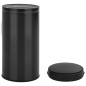 vidaXL Automatischer Sensor-Mülleimer 70 L Kohlenstoffstahl Schwarz vidaXL Automatischer Sensor-Mülleimer 70 L Kohlenstoffstahl Schwarz