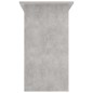 vidaXL Schreibtisch Betongrau 80x45x74 cm Holzwerkstoff vidaXL Schreibtisch Betongrau 80x45x74 cm Holzwerkstoff