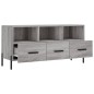 vidaXL TV-Schrank Grau Sonoma 102x36x50 cm Holzwerkstoff vidaXL TV-Schrank Grau Sonoma 102x36x50 cm Holzwerkstoff
