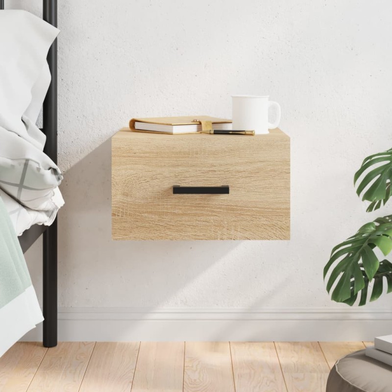 vidaXL Wand-Nachttisch Sonoma-Eiche 35x35x20 cm vidaXL Wand-Nachttisch Sonoma-Eiche 35x35x20 cm