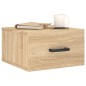 vidaXL Wand-Nachttisch Sonoma-Eiche 35x35x20 cm vidaXL Wand-Nachttisch Sonoma-Eiche 35x35x20 cm