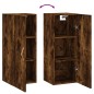 vidaXL Wandschrank Räuchereiche 34,5x34x90 cm vidaXL Wandschrank Räuchereiche 34,5x34x90 cm