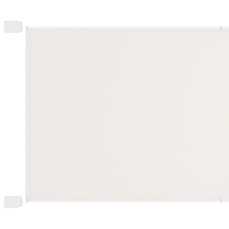 vidaXL Senkrechtmarkise Weiß 180x800 cm Oxford-Gewebe