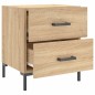 vidaXL Nachttisch Sonoma-Eiche 40x35x47,5 cm Holzwerkstoff vidaXL Nachttisch Sonoma-Eiche 40x35x47,5 cm Holzwerkstoff