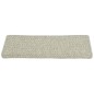 vidaXL Treppenmatten Selbstklebend Sisal-Optik 15 Stk. 65x21x4 cm Grau vidaXL Treppenmatten Selbstklebend Sisal-Optik 15 Stk. 65x21x4 cm Grau
