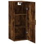 vidaXL Wandschrank Räuchereiche 34,5x34x90 cm vidaXL Wandschrank Räuchereiche 34,5x34x90 cm