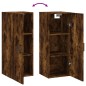 vidaXL Wandschrank Räuchereiche 34,5x34x90 cm vidaXL Wandschrank Räuchereiche 34,5x34x90 cm
