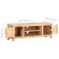 vidaXL TV-Schrank 120x30x40 cm Raues Mangoholz vidaXL TV-Schrank 120x30x40 cm Raues Mangoholz