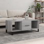 vidaXL Couchtisch Grau Sonoma 102x50x40 cm Holzwerkstoff vidaXL Couchtisch Grau Sonoma 102x50x40 cm Holzwerkstoff