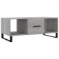 vidaXL Couchtisch Grau Sonoma 102x50x40 cm Holzwerkstoff vidaXL Couchtisch Grau Sonoma 102x50x40 cm Holzwerkstoff