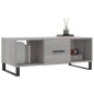 vidaXL Couchtisch Grau Sonoma 102x50x40 cm Holzwerkstoff vidaXL Couchtisch Grau Sonoma 102x50x40 cm Holzwerkstoff