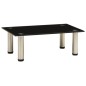 vidaXL TV-Tisch 40x35x17 cm Schwarz Hartglas vidaXL TV-Tisch 40x35x17 cm Schwarz Hartglas