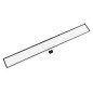 vidaXL Duschablauf 2-in-1 Abdeckung 103×14 cm Edelstahl vidaXL Duschablauf 2-in-1 Abdeckung 103×14 cm Edelstahl