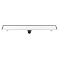 vidaXL Duschablauf 2-in-1 Abdeckung 103×14 cm Edelstahl vidaXL Duschablauf 2-in-1 Abdeckung 103×14 cm Edelstahl