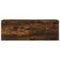 vidaXL Wandschrank Räuchereiche 100x36,5x35 cm Holzwerkstoff vidaXL Wandschrank Räuchereiche 100x36,5x35 cm Holzwerkstoff