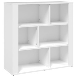 vidaXL Sideboard Weiß 80x30x80 cm Holzwerkstoff