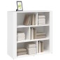 vidaXL Sideboard Weiß 80x30x80 cm Holzwerkstoff vidaXL Sideboard Weiß 80x30x80 cm Holzwerkstoff