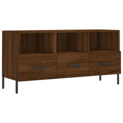 vidaXL TV-Schrank Braun Eichen-Optik 102x36x50 cm Holzwerkstoff