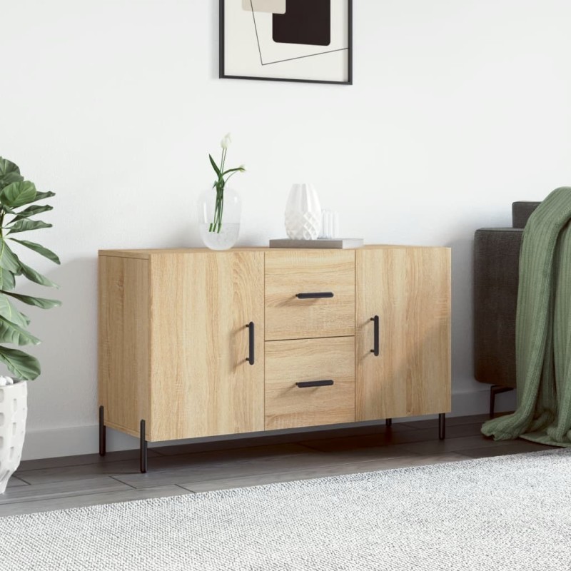 vidaXL Sideboard Sonoma-Eiche 100x36x60 cm Holzwerkstoff vidaXL Sideboard Sonoma-Eiche 100x36x60 cm Holzwerkstoff