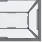 vidaXL Konsolentisch Transparent 160x35x75,5 cm Hartglas vidaXL Konsolentisch Transparent 160x35x75,5 cm Hartglas
