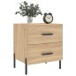 vidaXL Nachttisch Sonoma-Eiche 40x35x47,5 cm Holzwerkstoff vidaXL Nachttisch Sonoma-Eiche 40x35x47,5 cm Holzwerkstoff