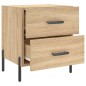 vidaXL Nachttisch Sonoma-Eiche 40x35x47,5 cm Holzwerkstoff vidaXL Nachttisch Sonoma-Eiche 40x35x47,5 cm Holzwerkstoff