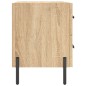 vidaXL Nachttisch Sonoma-Eiche 40x35x47,5 cm Holzwerkstoff vidaXL Nachttisch Sonoma-Eiche 40x35x47,5 cm Holzwerkstoff