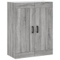 vidaXL Wandschrank Grau Sonoma 69,5x34x90 cm Holzwerkstoff vidaXL Wandschrank Grau Sonoma 69,5x34x90 cm Holzwerkstoff