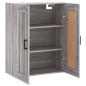 vidaXL Wandschrank Grau Sonoma 69,5x34x90 cm Holzwerkstoff vidaXL Wandschrank Grau Sonoma 69,5x34x90 cm Holzwerkstoff