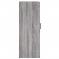 vidaXL Wandschrank Grau Sonoma 69,5x34x90 cm Holzwerkstoff vidaXL Wandschrank Grau Sonoma 69,5x34x90 cm Holzwerkstoff