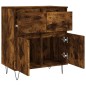 vidaXL Sideboard Räuchereiche 60x35x70 cm Holzwerkstoff vidaXL Sideboard Räuchereiche 60x35x70 cm Holzwerkstoff