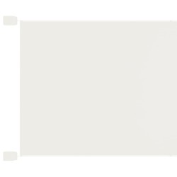 vidaXL Senkrechtmarkise Weiß 100x800 cm Oxford-Gewebe