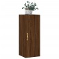 vidaXL Wandschrank Braun Eichen-Optik 34,5x34x90 cm vidaXL Wandschrank Braun Eichen-Optik 34,5x34x90 cm