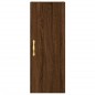 vidaXL Wandschrank Braun Eichen-Optik 34,5x34x90 cm vidaXL Wandschrank Braun Eichen-Optik 34,5x34x90 cm