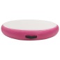 vidaXL Aufblasbare Gymnastikmatte mit Pumpe 100x100x10 cm PVC Rosa vidaXL Aufblasbare Gymnastikmatte mit Pumpe 100x100x10 cm PVC Rosa