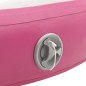 vidaXL Aufblasbare Gymnastikmatte mit Pumpe 100x100x10 cm PVC Rosa vidaXL Aufblasbare Gymnastikmatte mit Pumpe 100x100x10 cm PVC Rosa