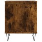 vidaXL Nachttische 2 Stk. Räuchereiche 40x30x50 cm Holzwerkstoff vidaXL Nachttische 2 Stk. Räuchereiche 40x30x50 cm Holzwerkstoff