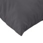 vidaXL Zierkissen 4 Stk. Anthrazit 60x60 cm Stoff vidaXL Zierkissen 4 Stk. Anthrazit 60x60 cm Stoff