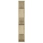 vidaXL Bücherregal Raumteiler Sonoma-Eiche 100x24x155 cm Holzwerkstoff vidaXL Bücherregal Raumteiler Sonoma-Eiche 100x24x155 cm Holzwerkstoff