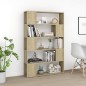 vidaXL Bücherregal Raumteiler Sonoma-Eiche 100x24x155 cm Holzwerkstoff vidaXL Bücherregal Raumteiler Sonoma-Eiche 100x24x155 cm Holzwerkstoff